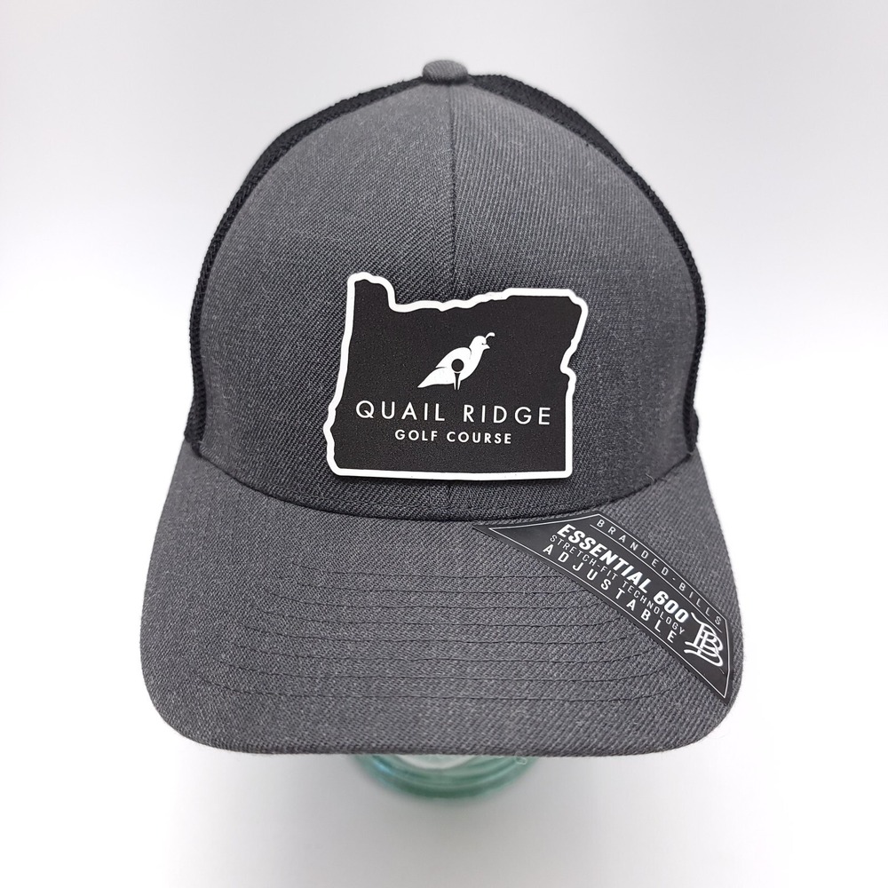 Quail Ridge Golf‎ Course Trucker Hat Cap Adjustable Snapback Mesh Branded Bills
